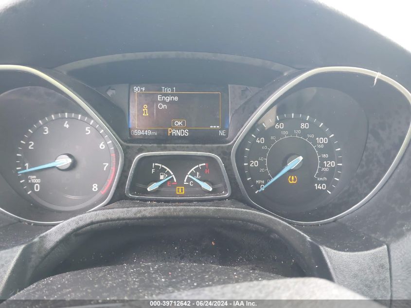 2018 Ford Focus Se VIN: 1FADP3FEXJL275382 Lot: 39712642