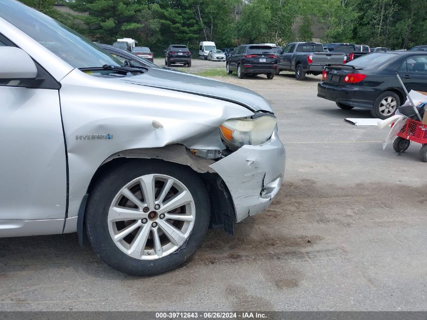 JTEEW44A282009163 2008 Toyota Highlander Hybrid Limited