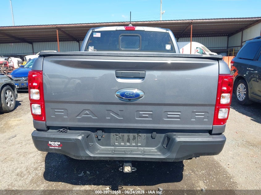 2022 Ford Ranger Xl VIN: 1FTER4FH8NLD00729 Lot: 39712658