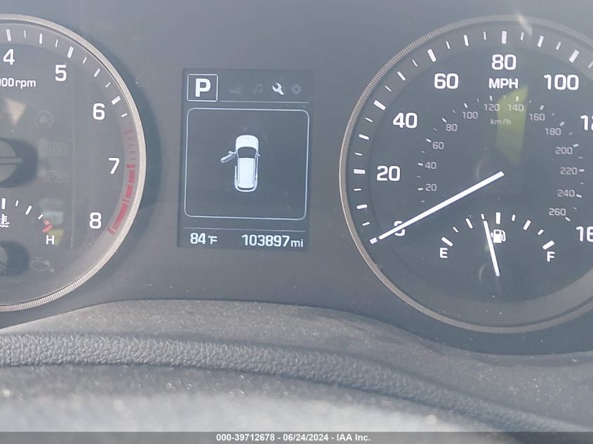 2016 Hyundai Tucson Se VIN: KM8J33A42GU030551 Lot: 39712678