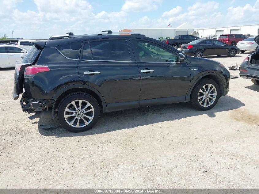 2017 Toyota Rav4 Hybrid Limited VIN: JTMDJREV8HD135626 Lot: 39712684