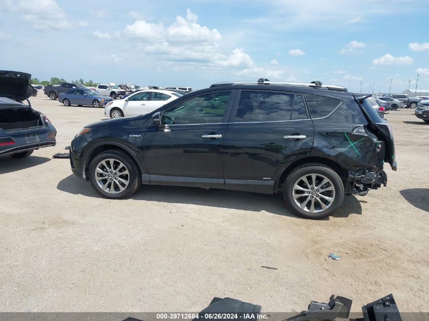 2017 Toyota Rav4 Hybrid Limited VIN: JTMDJREV8HD135626 Lot: 39712684