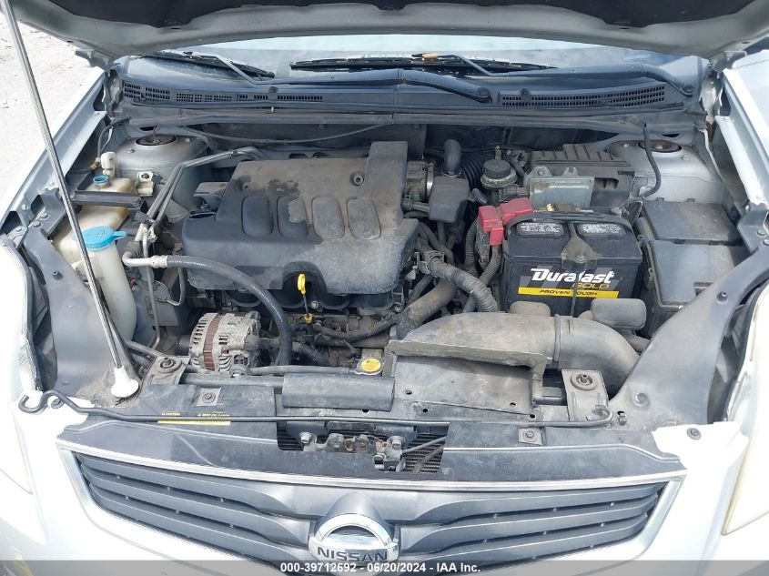 2011 Nissan Sentra 2.0S VIN: 3N1AB6APXBL626175 Lot: 39712692