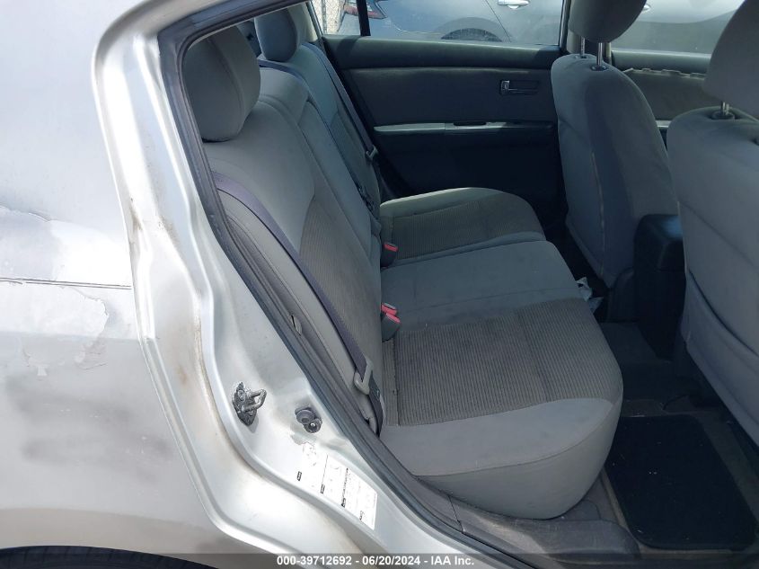 2011 Nissan Sentra 2.0S VIN: 3N1AB6APXBL626175 Lot: 39712692