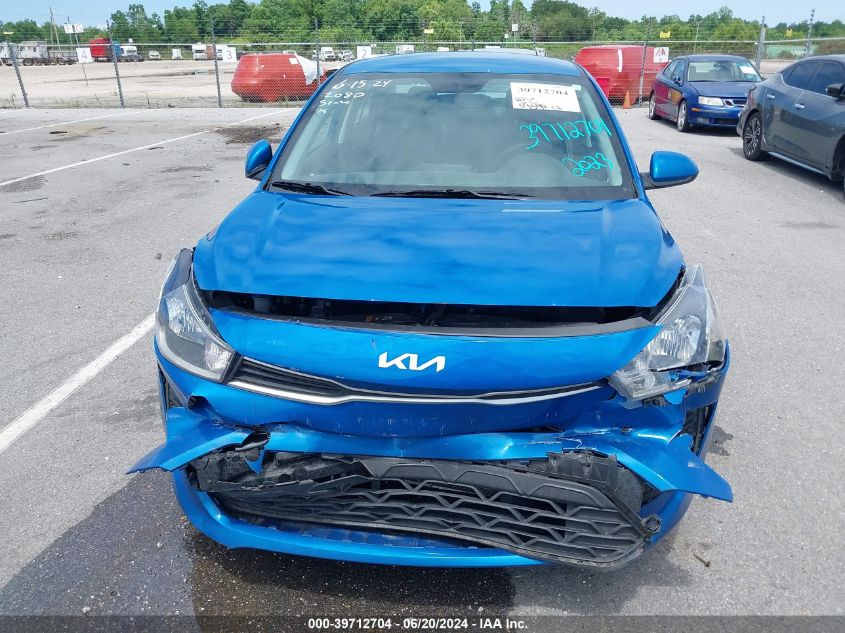 2023 Kia Rio S VIN: 3KPA24AD4PE582080 Lot: 39712704