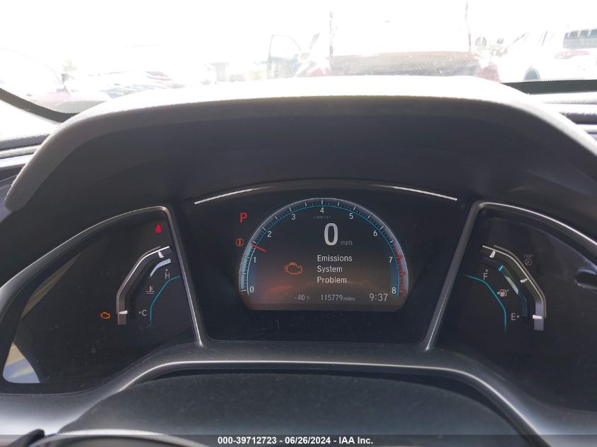 2018 Honda Civic Ex VIN: 2HGFC2F79JH605568 Lot: 39712723