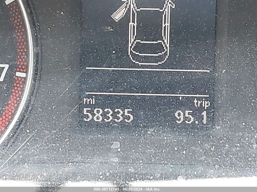 2013 Volkswagen Passat 3.6L V6 Se VIN: 1VWBM7A38DC007021 Lot: 39712741