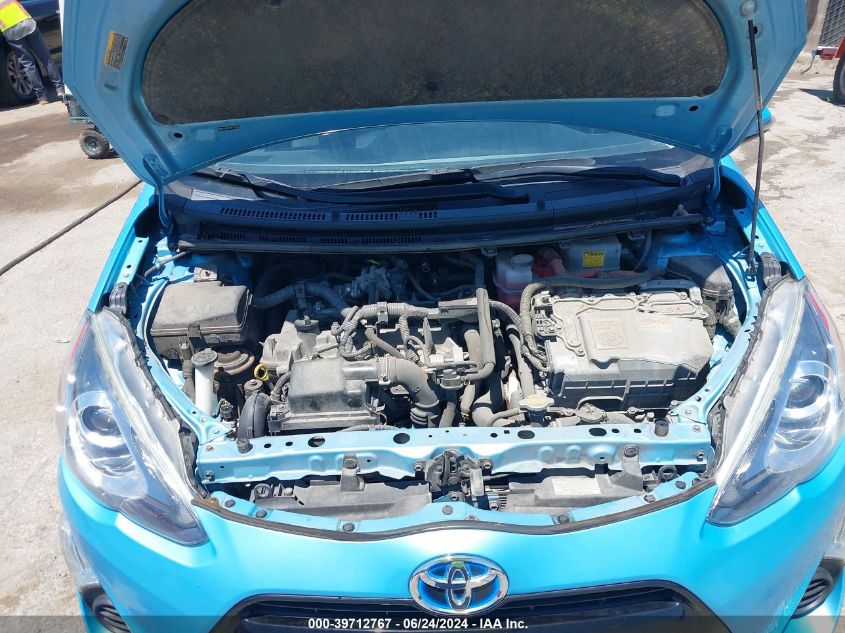 JTDKDTB34F1105682 2015 Toyota Prius C Two