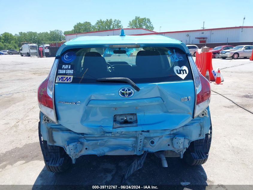 JTDKDTB34F1105682 2015 Toyota Prius C Two