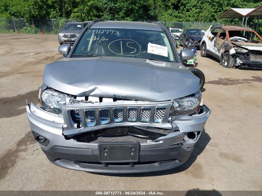 2017 Jeep Compass Latitude 4X4 VIN: 1C4NJDEB1HD167573 Lot: 39712773