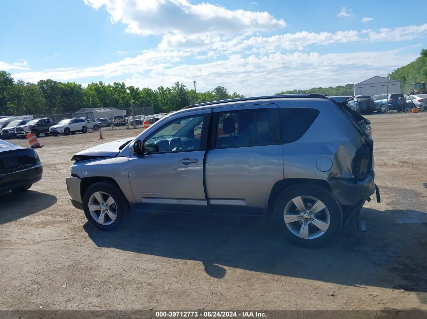 2017 Jeep Compass Latitude 4X4 VIN: 1C4NJDEB1HD167573 Lot: 39712773