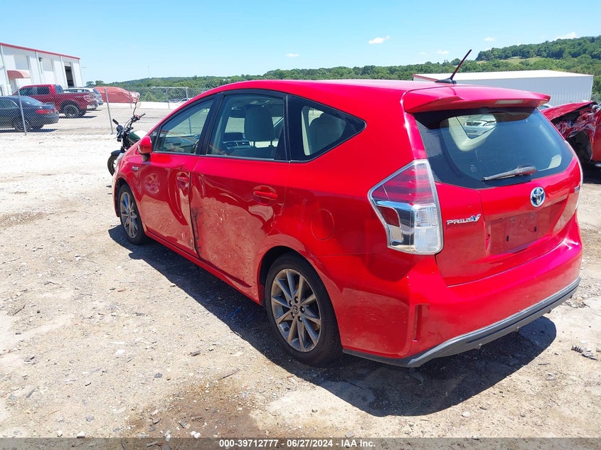 2015 Toyota Prius V Five VIN: JTDZN3EU0FJ033637 Lot: 39712777