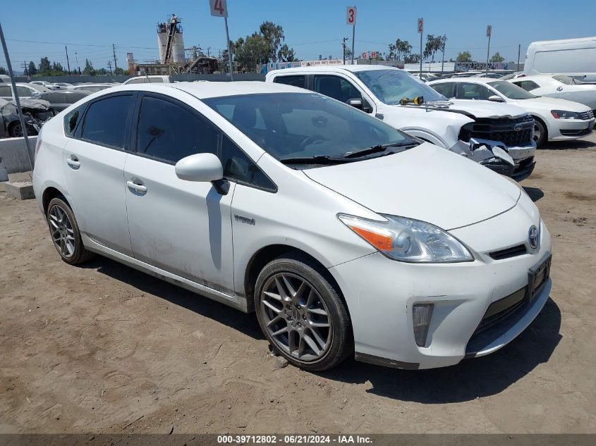 2013 Toyota Prius Two VIN: JTDKN3DU6D5590433 Lot: 39712802