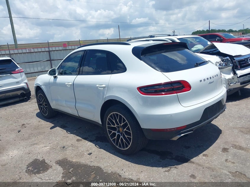 2018 PORSCHE MACAN VIN: WP1AA2A54JLB21443