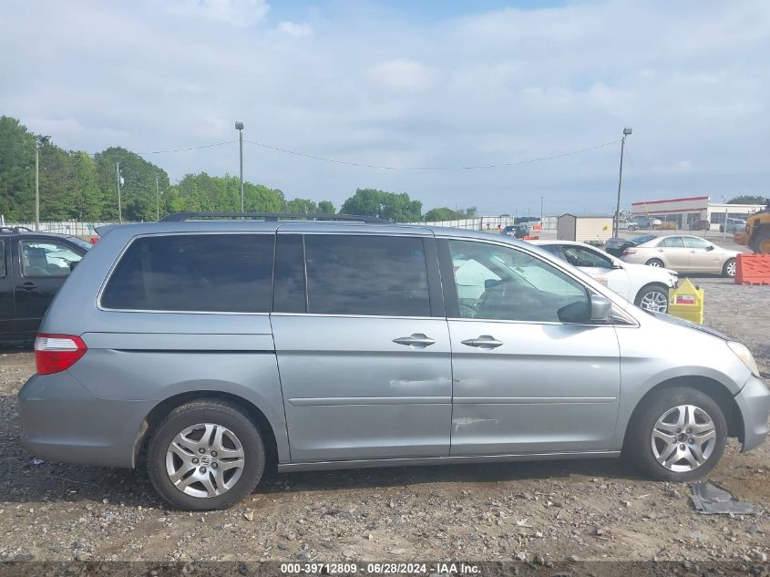 2006 Honda Odyssey Ex-L VIN: 5FNRL38626B065547 Lot: 39712809
