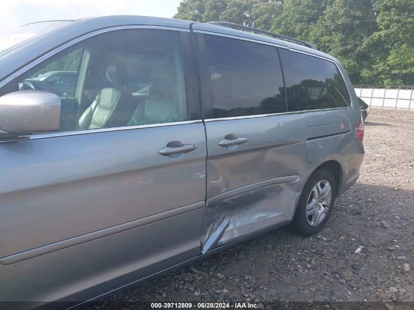 2006 Honda Odyssey Ex-L VIN: 5FNRL38626B065547 Lot: 39712809