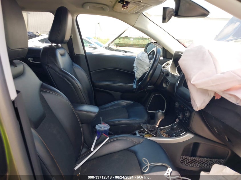 VIN 3C4NJDBB1HT656862 2017 JEEP NEW COMPASS LATITUDE 4X4