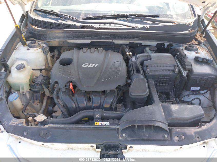 2013 Hyundai Sonata Gls VIN: 5NPEB4AC4DH665752 Lot: 39712820