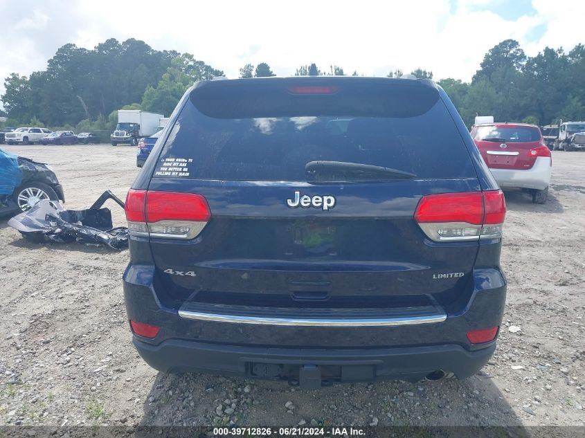 2017 Jeep Grand Cherokee Limited 4X4 VIN: 1C4RJFBG1HC816226 Lot: 39712826