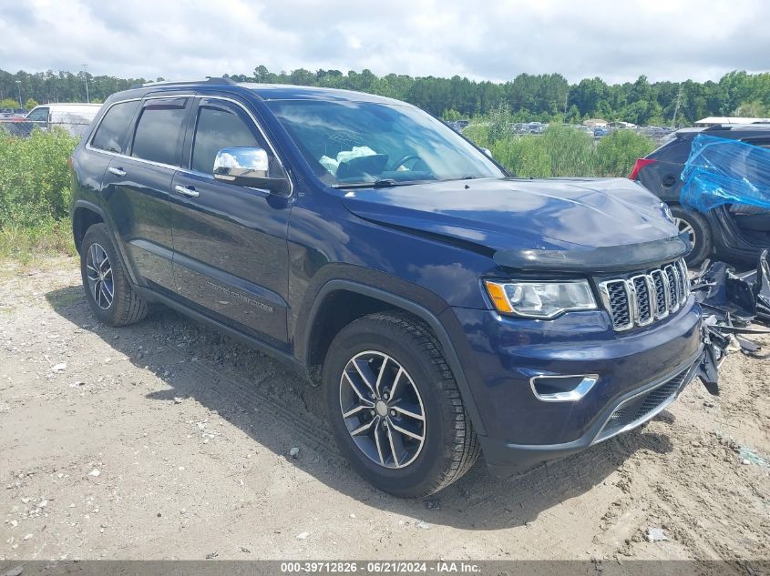 2017 Jeep Grand Cherokee Limited 4X4 VIN: 1C4RJFBG1HC816226 Lot: 39712826