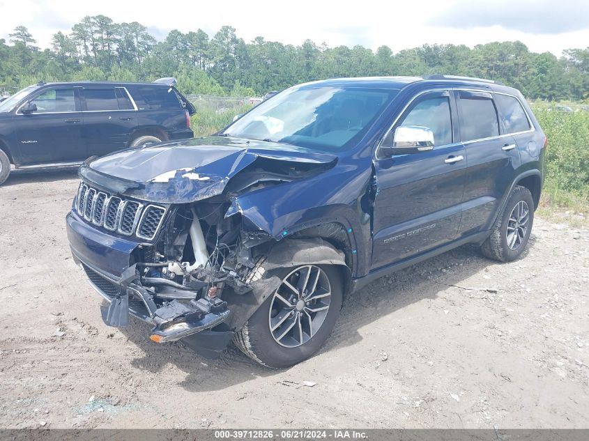 2017 Jeep Grand Cherokee Limited 4X4 VIN: 1C4RJFBG1HC816226 Lot: 39712826