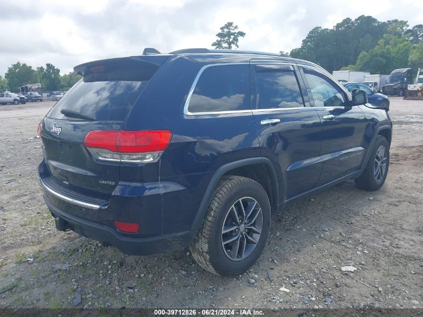 2017 Jeep Grand Cherokee Limited 4X4 VIN: 1C4RJFBG1HC816226 Lot: 39712826