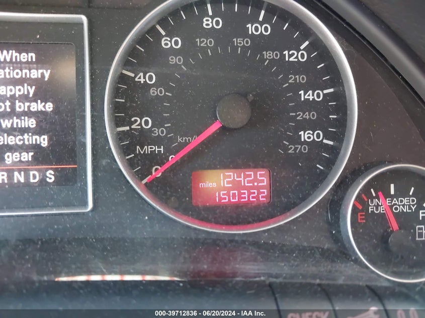 2008 Audi A4 3.2 VIN: WAUEH78E68A157638 Lot: 39712836