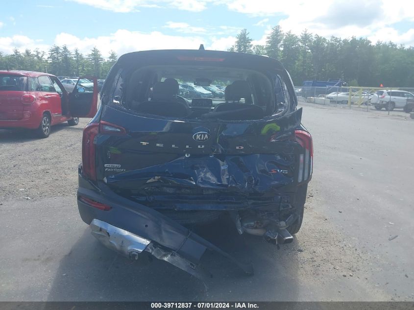 2020 Kia Telluride S VIN: 5XYP6DHC4LG031902 Lot: 39712837