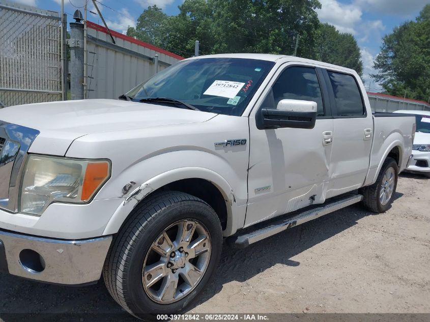 2011 Ford F-150 Lariat VIN: 1FTFW1CT2BKD59264 Lot: 39712842