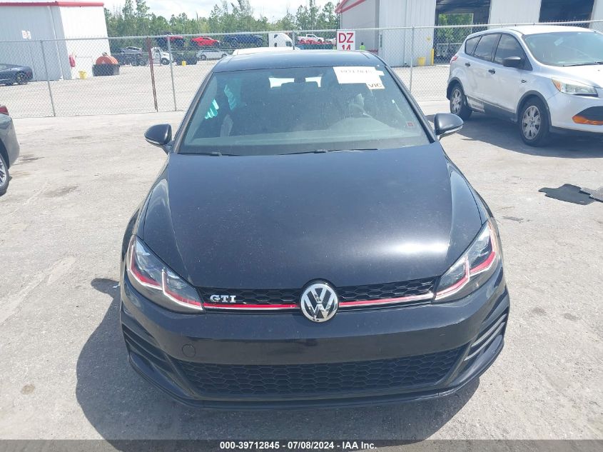 2018 Volkswagen Golf Gti 2.0T Autobahn/2.0T S/2.0T Se VIN: 3VW447AU7JM279877 Lot: 39712845