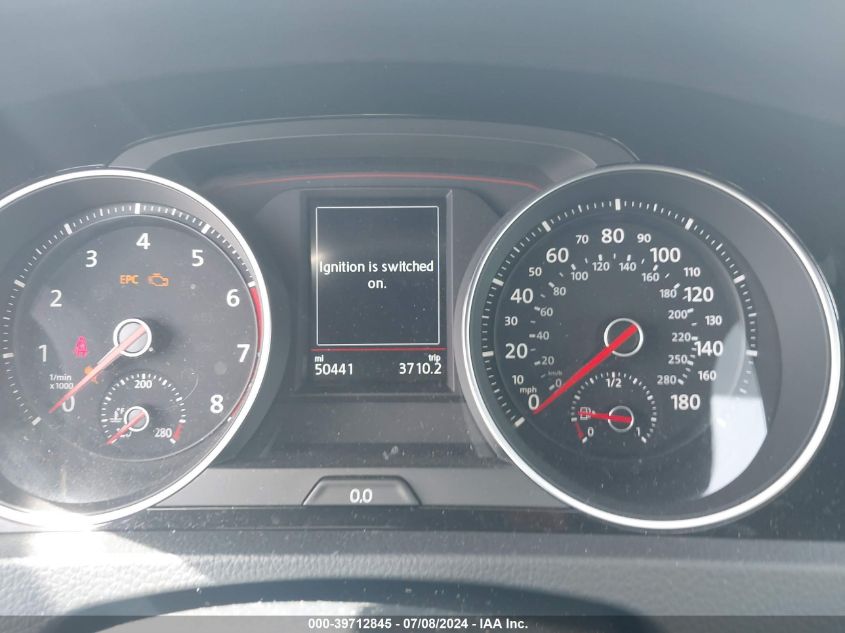 2018 Volkswagen Golf Gti 2.0T Autobahn/2.0T S/2.0T Se VIN: 3VW447AU7JM279877 Lot: 39712845