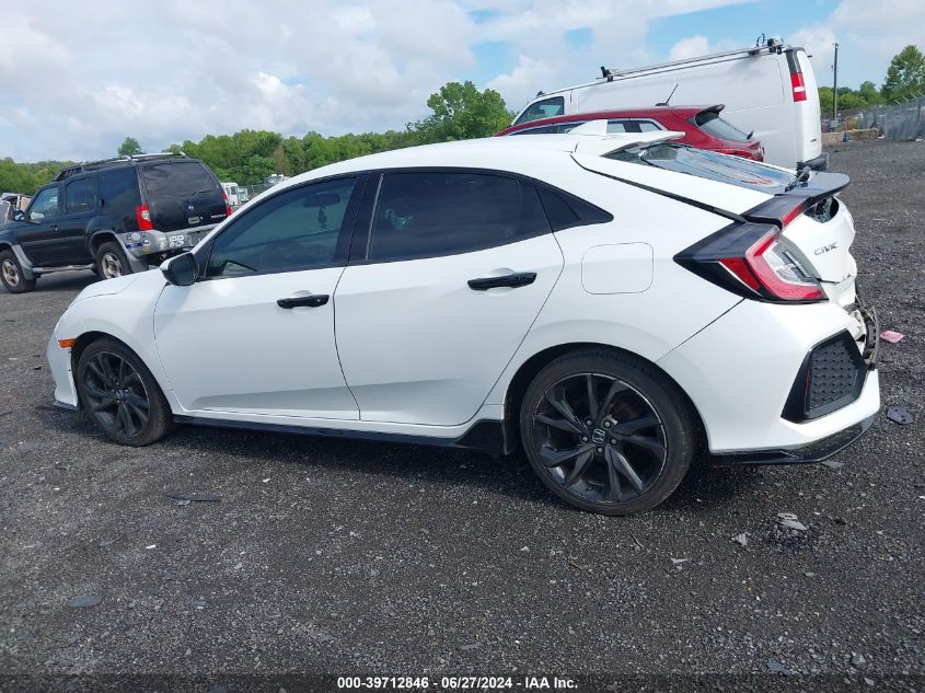 2017 Honda Civic Sport VIN: SHHFK7H42HU408953 Lot: 39712846