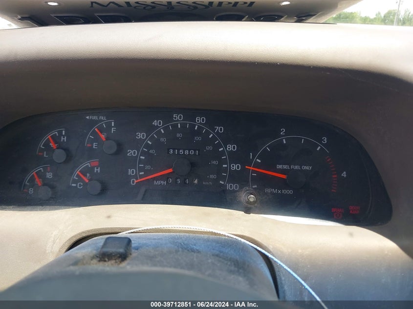 2001 Ford F-250 Xl/Xlt VIN: 1FTNF20F01EB89824 Lot: 39712851