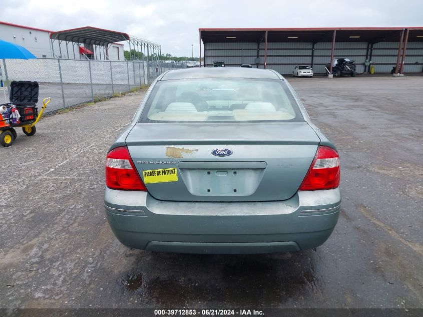 2006 Ford Five Hundred Se VIN: 1FAFP23126G115596 Lot: 39712853