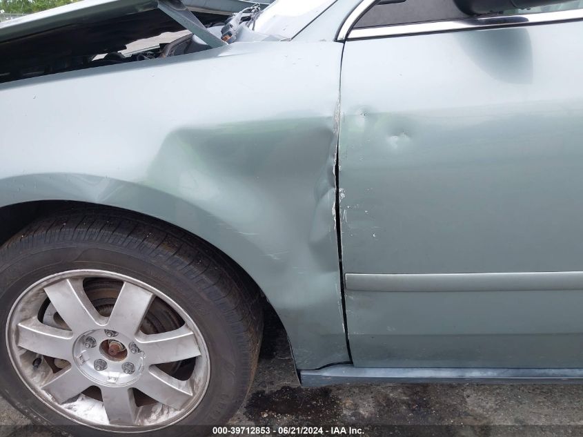 2006 Ford Five Hundred Se VIN: 1FAFP23126G115596 Lot: 39712853