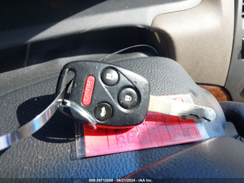 2009 Honda Accord Exl VIN: 1HGCP268X9A167251 Lot: 39712858