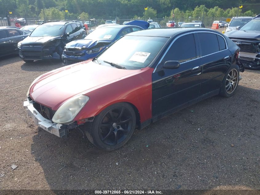 2003 Infiniti G35 VIN: JNKCV51E13M311194 Lot: 39712865