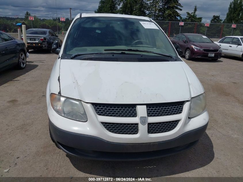 2003 Dodge Caravan Cv VIN: 1D4GP21353B335443 Lot: 39712872
