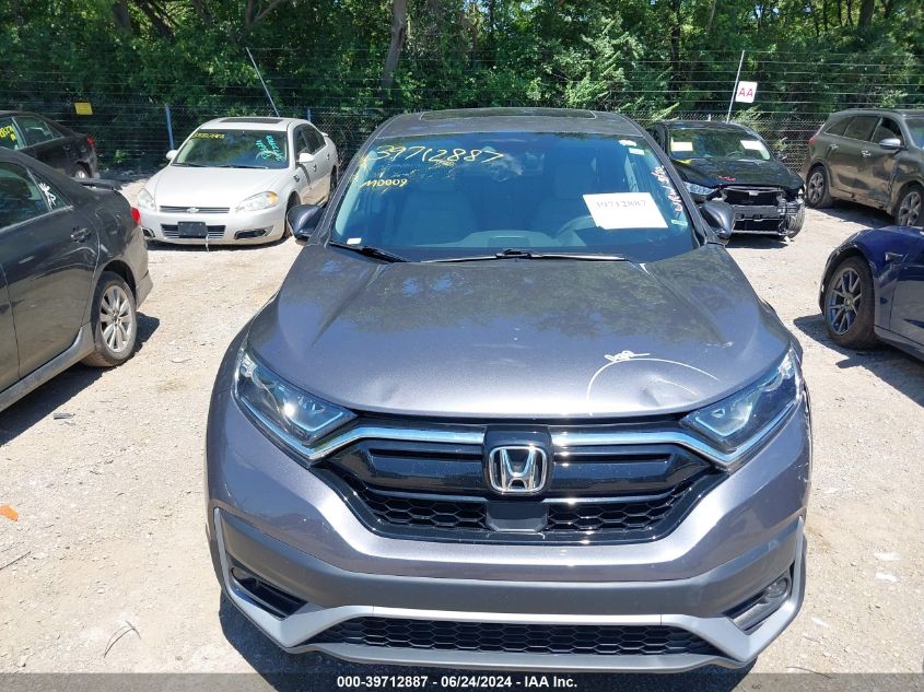 2021 Honda Cr-V Awd Ex VIN: 2HKRW2H53MH678378 Lot: 39712887
