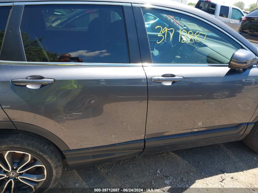 2021 Honda Cr-V Awd Ex VIN: 2HKRW2H53MH678378 Lot: 39712887