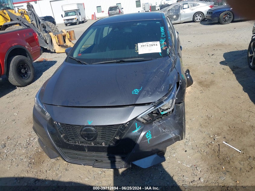 2021 Nissan Versa Sv VIN: 3N1CN8EV3ML868555 Lot: 39712894