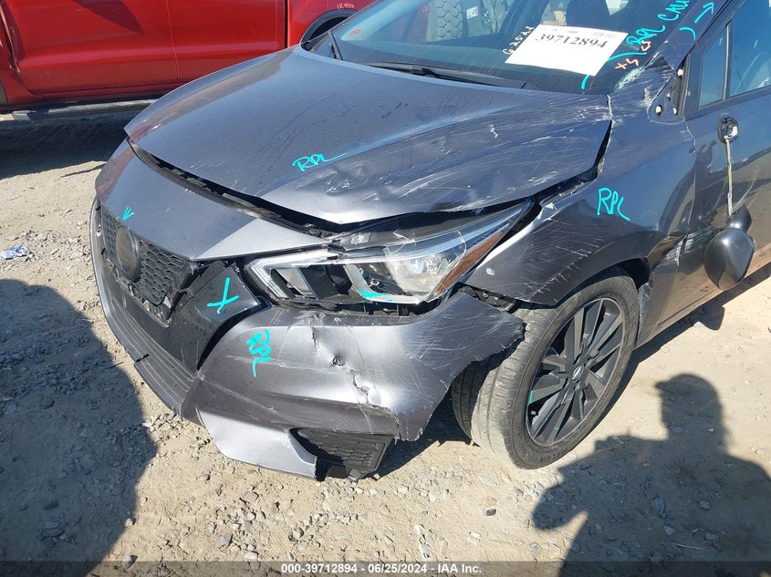 2021 Nissan Versa Sv VIN: 3N1CN8EV3ML868555 Lot: 39712894