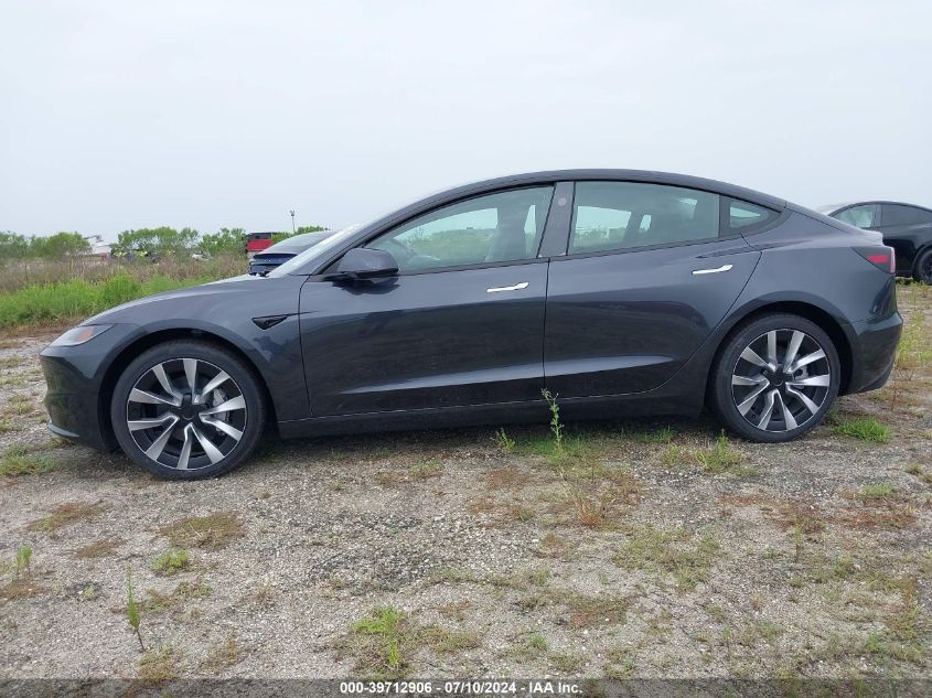 5YJ3E1EA8RF752601 2024 Tesla Model 3 Rear-Wheel Drive