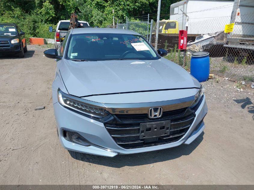 2022 Honda Accord Sport Special Edition VIN: 1HGCV1F46NA033988 Lot: 39712919