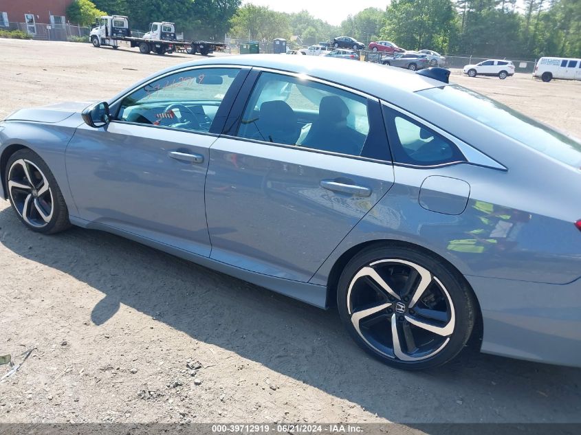 2022 Honda Accord Sport Special Edition VIN: 1HGCV1F46NA033988 Lot: 39712919