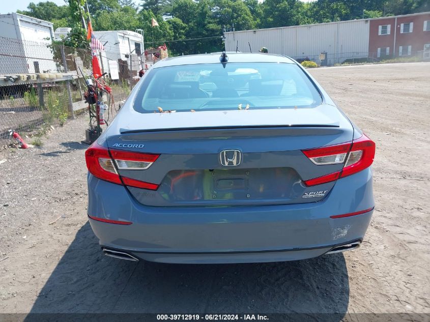 2022 Honda Accord Sport Special Edition VIN: 1HGCV1F46NA033988 Lot: 39712919