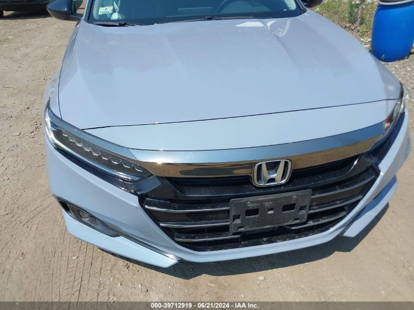 2022 Honda Accord Sport Special Edition VIN: 1HGCV1F46NA033988 Lot: 39712919