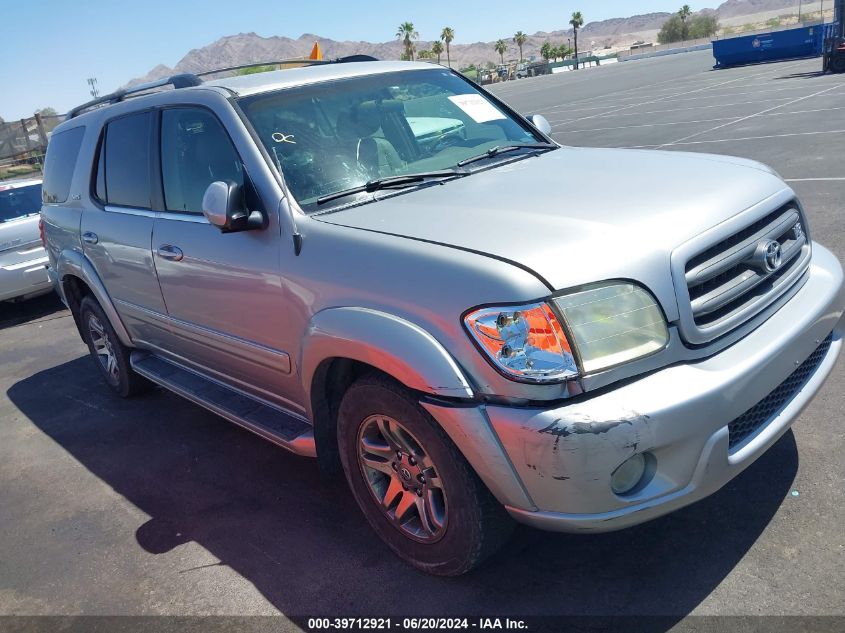 2002 Toyota Sequoia Sr5 V8 VIN: 5TDZT34A12S111434 Lot: 39712921