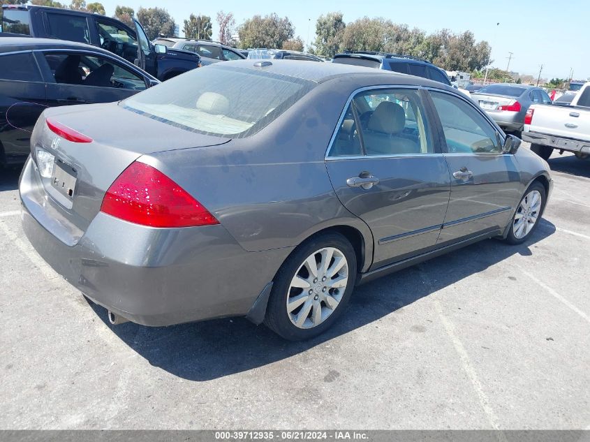 2006 Honda Accord 3.0 Ex VIN: 1HGCM66596A030755 Lot: 39712935