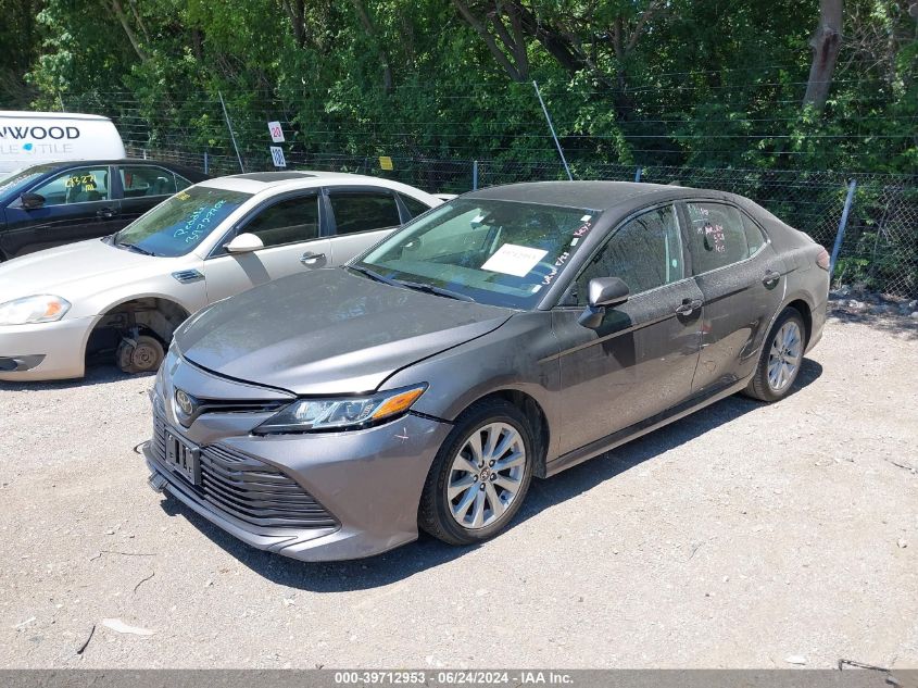 2020 Toyota Camry Le VIN: 4T1C11AK1LU985028 Lot: 39712953